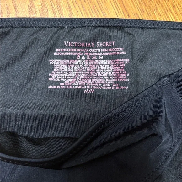 Victoria’s Secret medium knockout bikini bottoms black - Picture 4 of 4